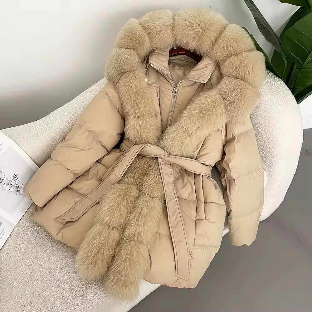 Allison down coat- beige