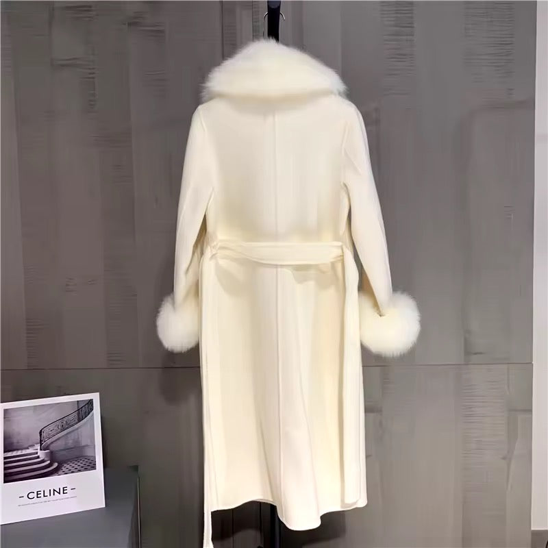 Josephine coat- white