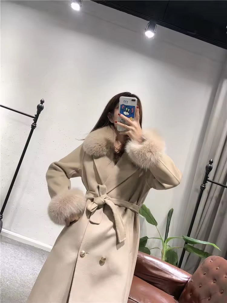 Josephine coat- deep beige