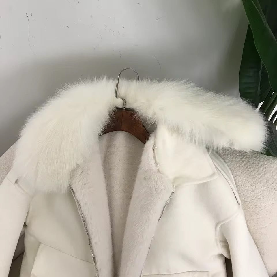 Malika jacket- white