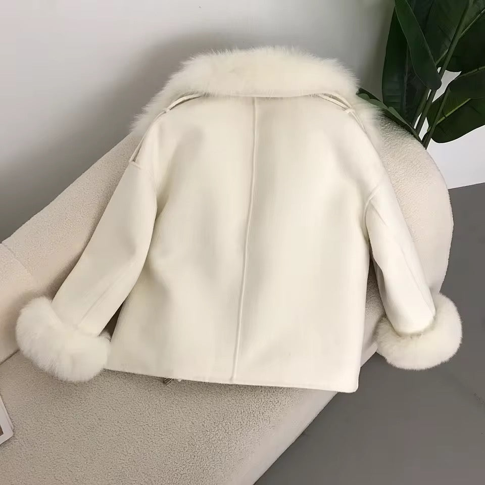 Malika jacket- white
