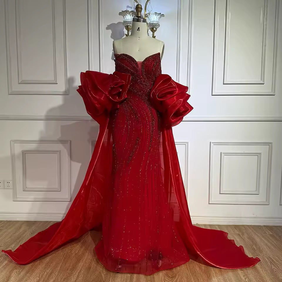 Estelle gown- red