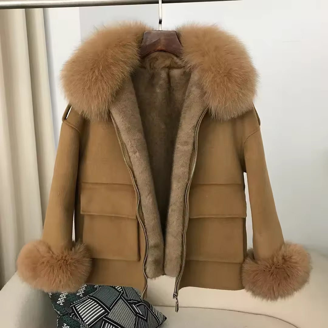 Malika jacket- brown