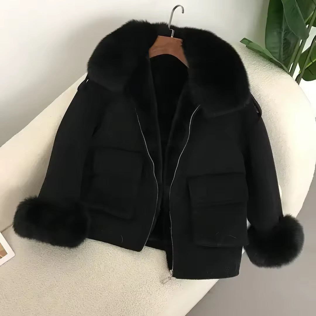 Malika jacket- black