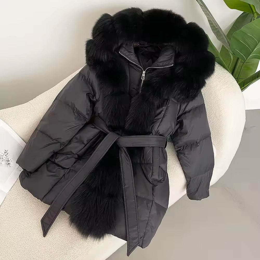 Allison down coat- black