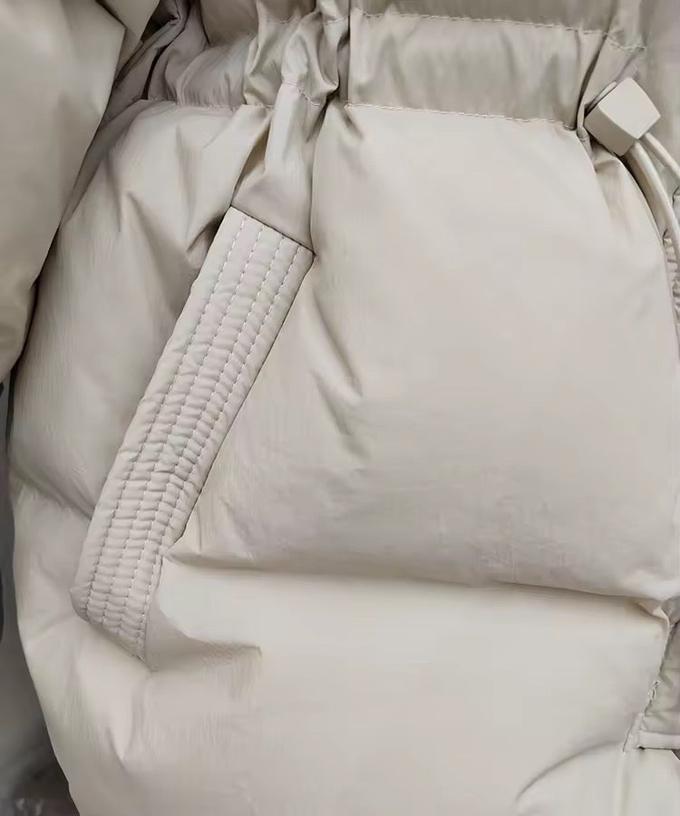 Amira down coat- light beige