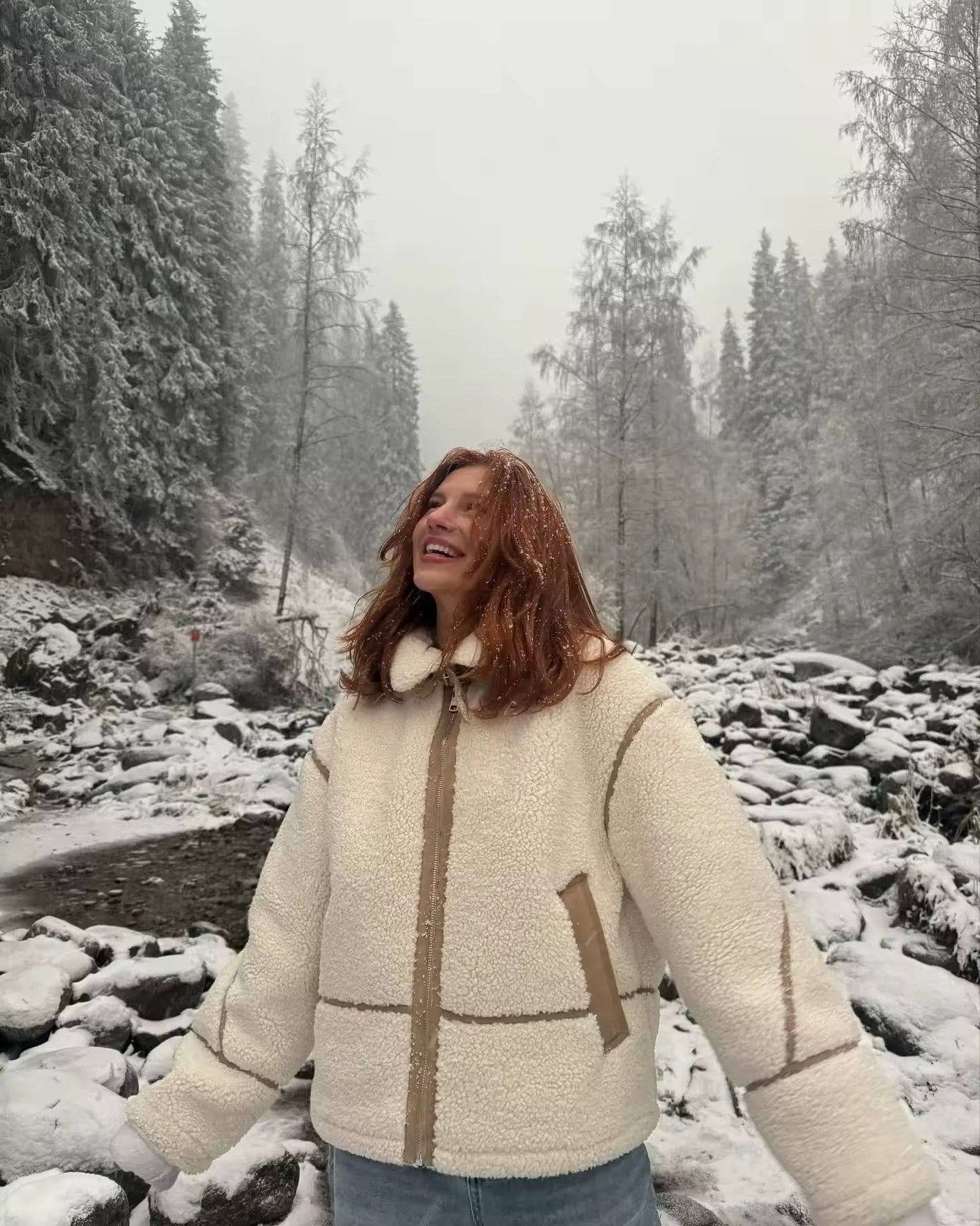 Marie teddy jacket