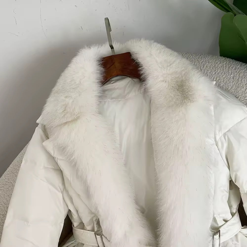 Farrah down jacket- white
