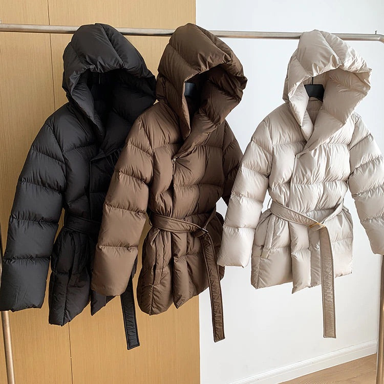Amara down jacket- beige