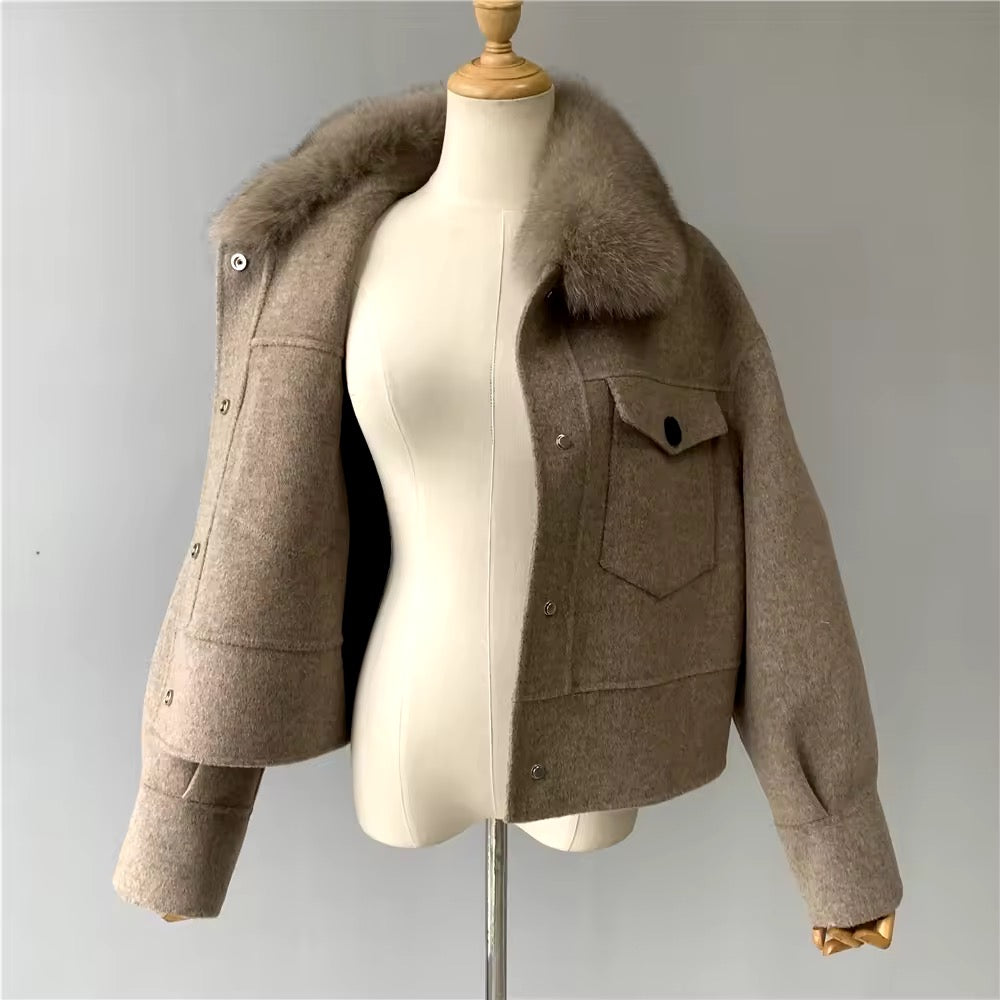 Vera jacket- deep beige