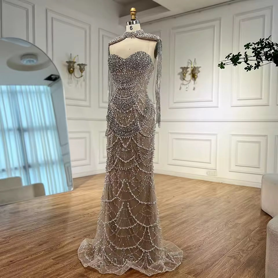 Felicia gown- nude