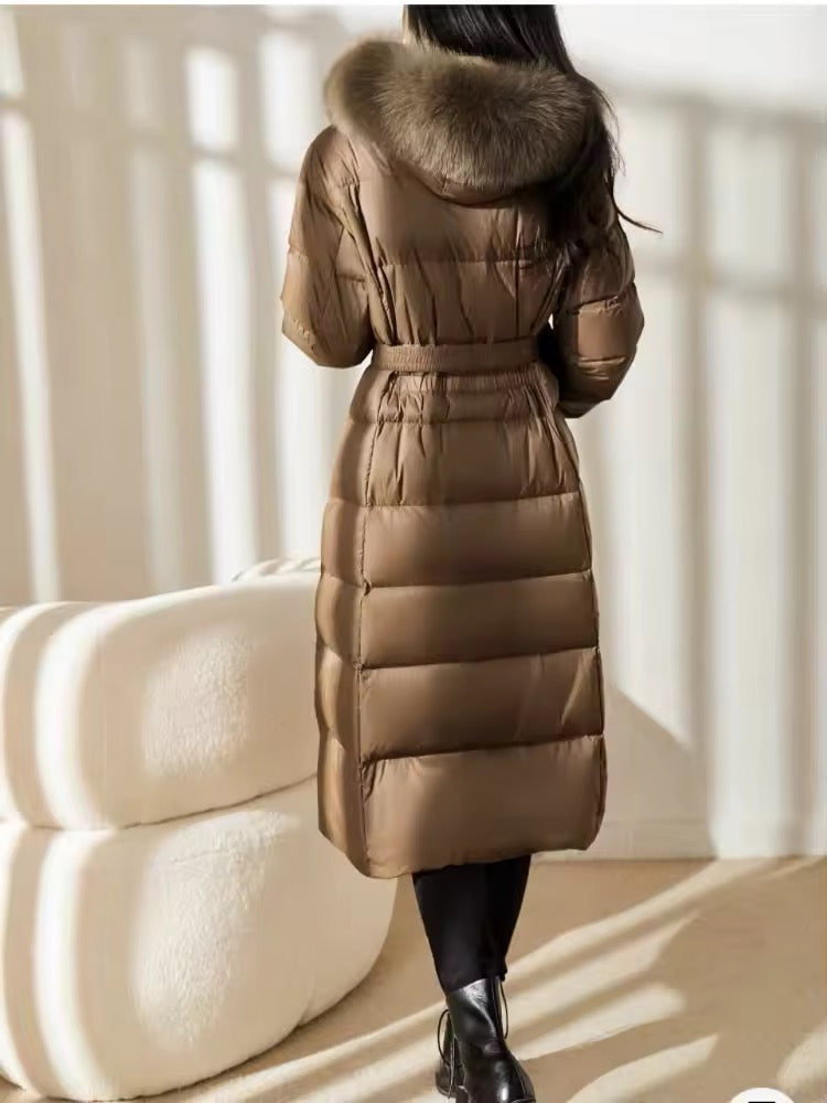 Vanessa down coat- brown