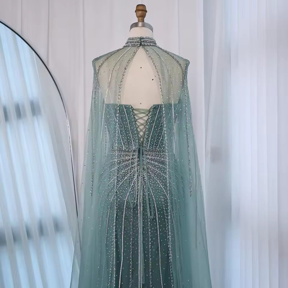 Linda dress- turquoise