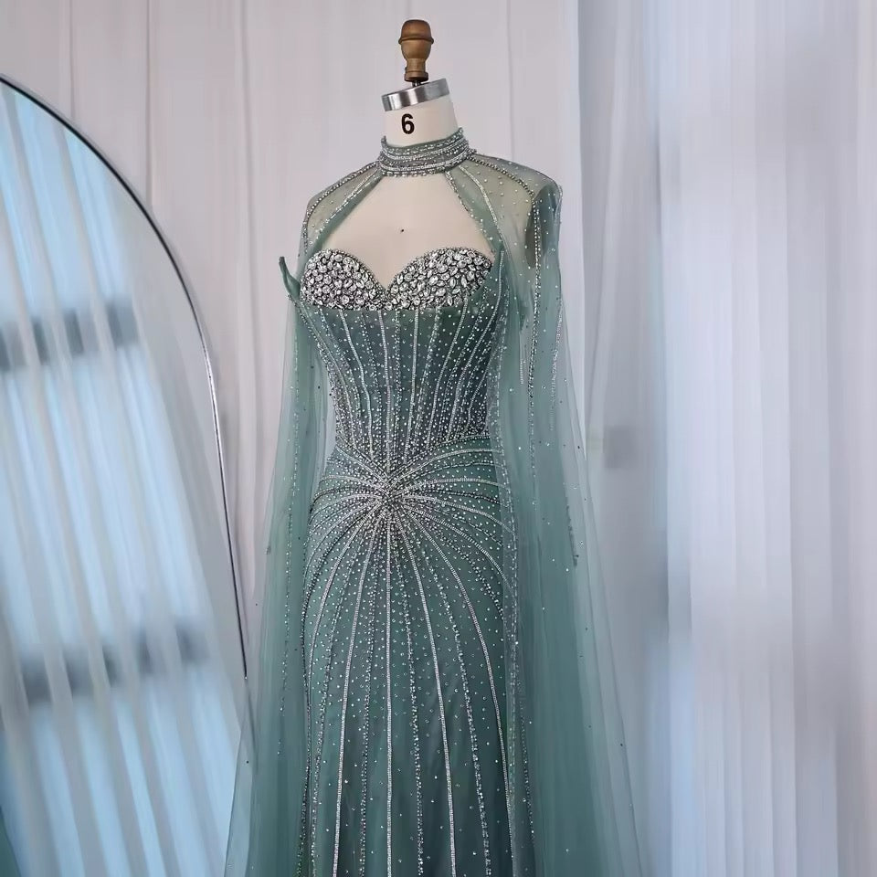 Linda dress- turquoise