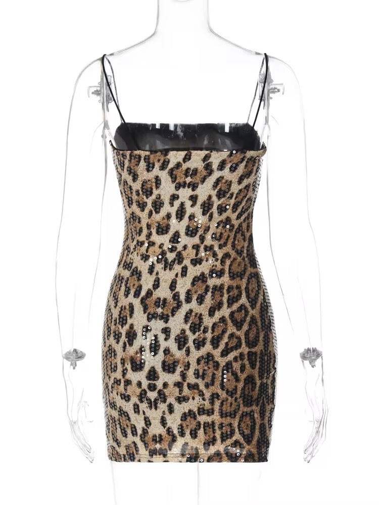 Marcia dress- leopard