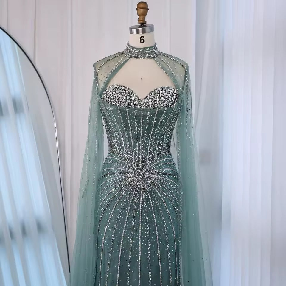 Linda dress- turquoise