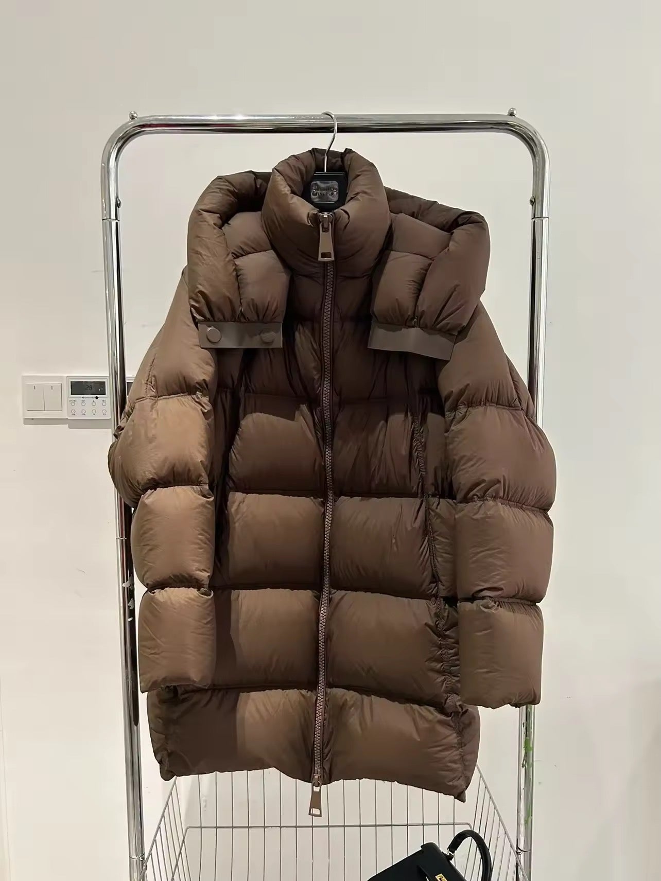 Margaret down coat- brown