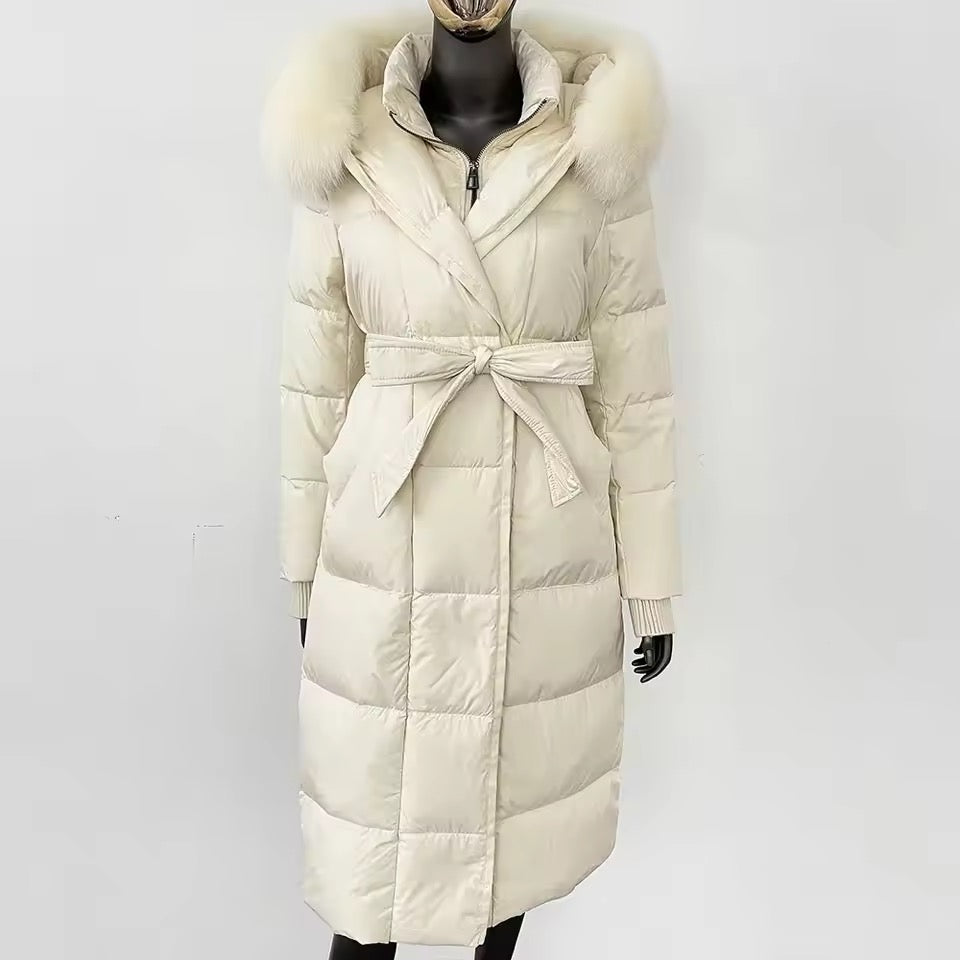 Valeria down coat- white