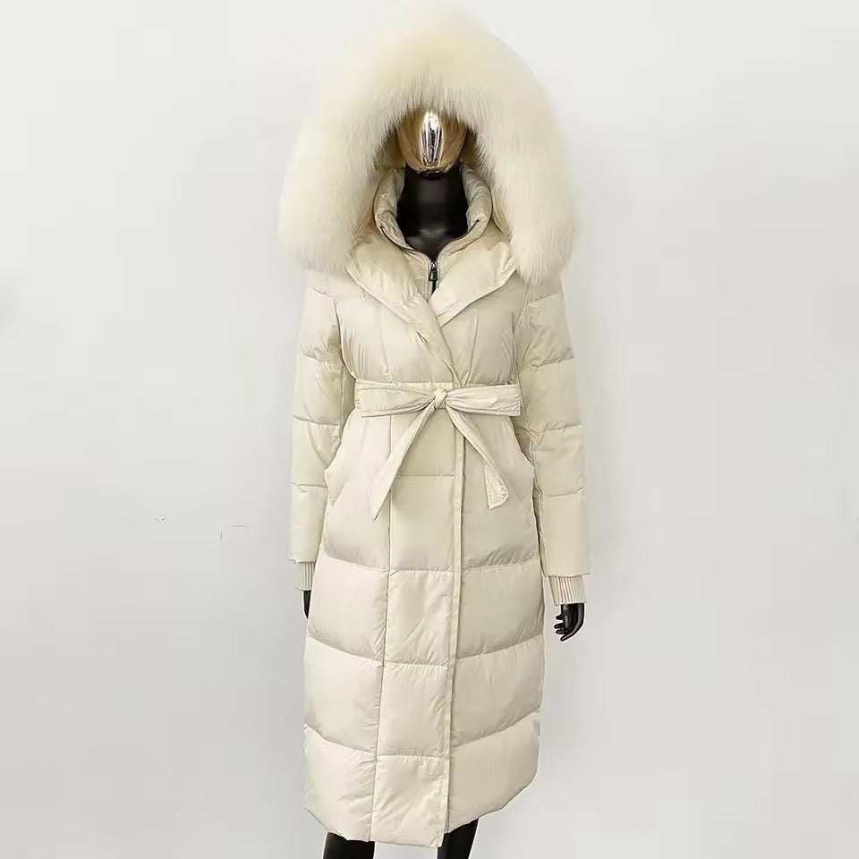 Valeria down coat- white