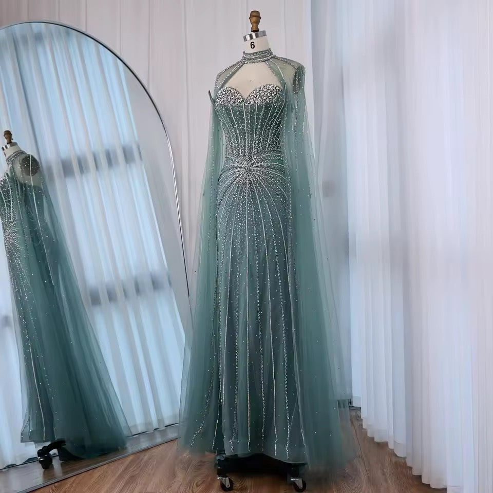 Linda dress- turquoise