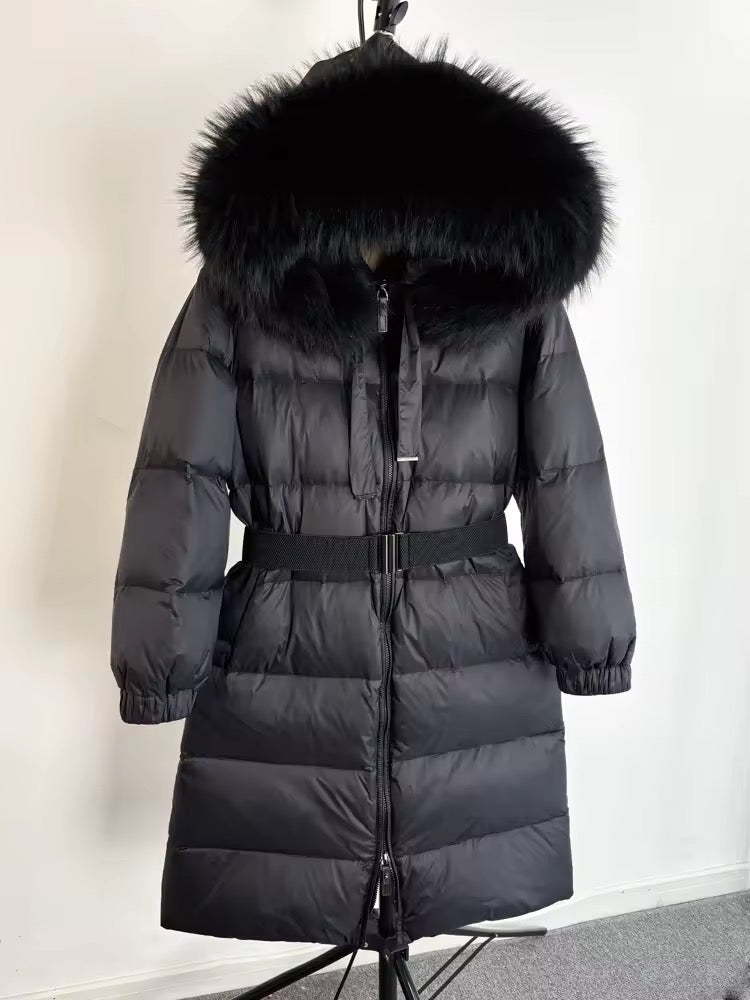 Donna down coat- black