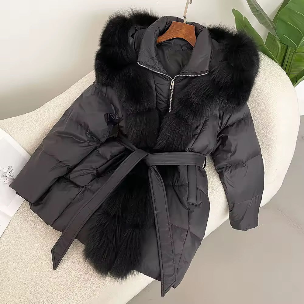 Allison down coat- black