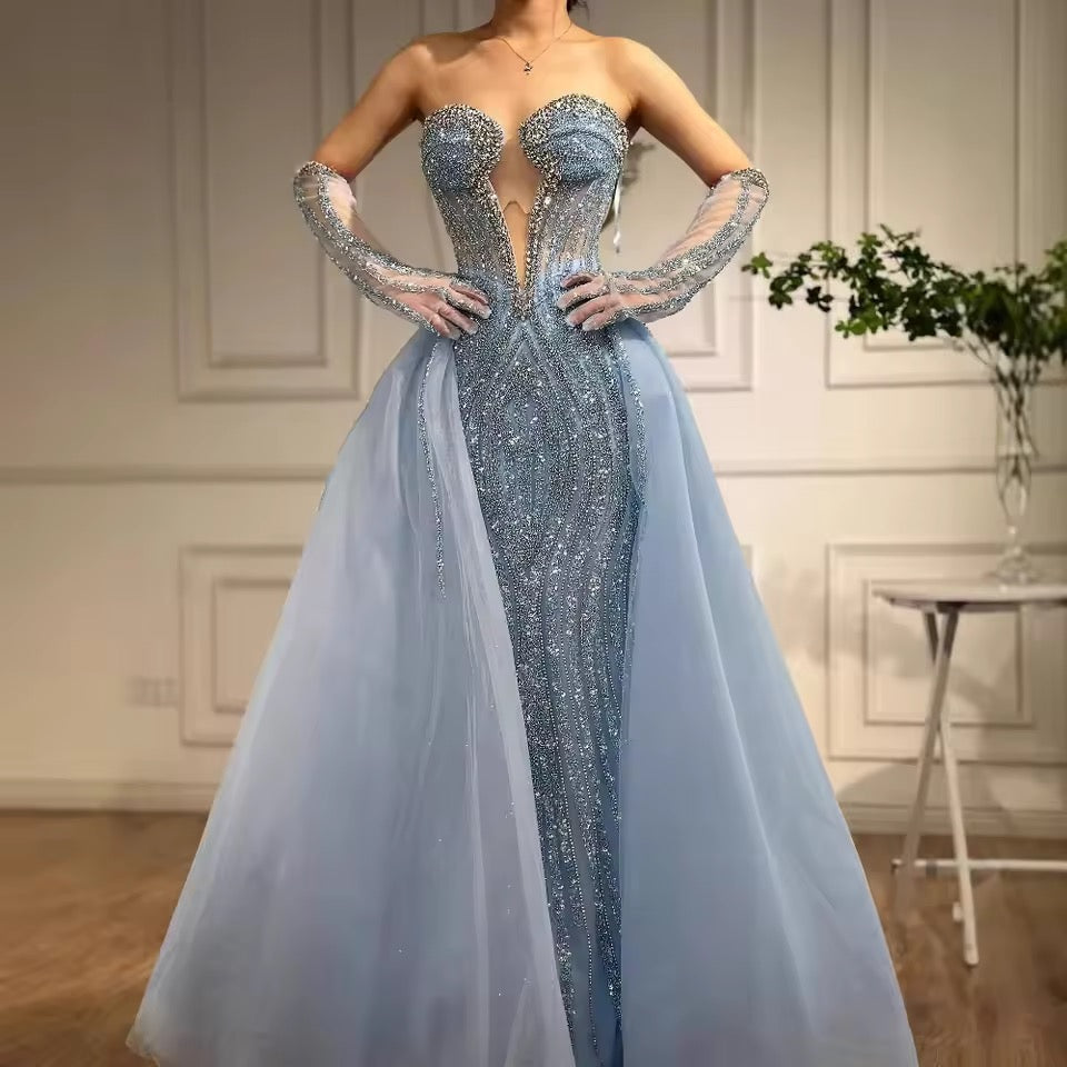 Emilia gown- blue