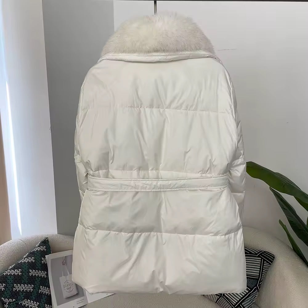 Farrah down jacket- white