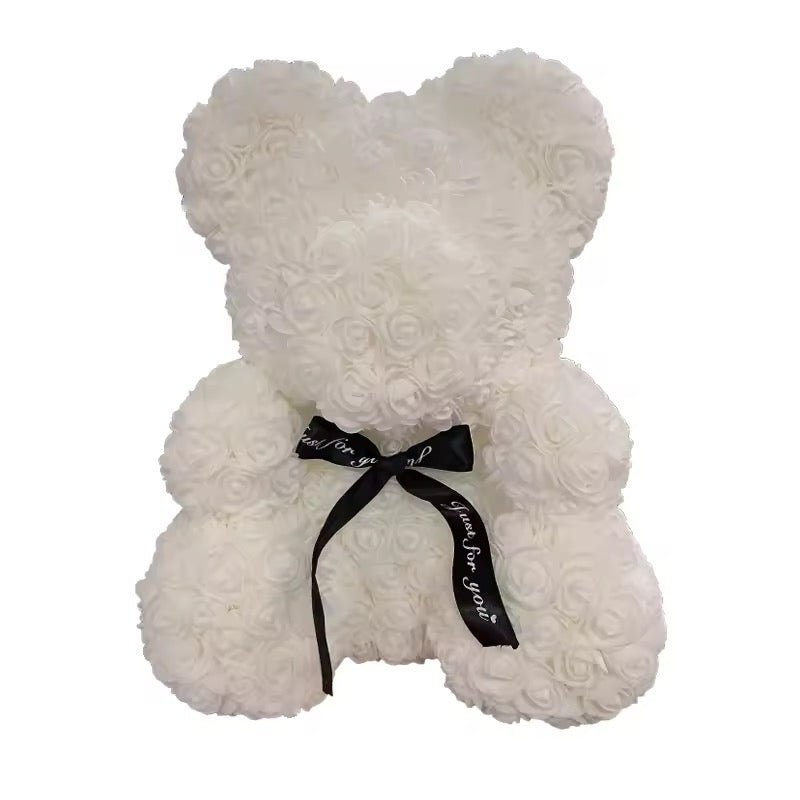 Rose teddy- white