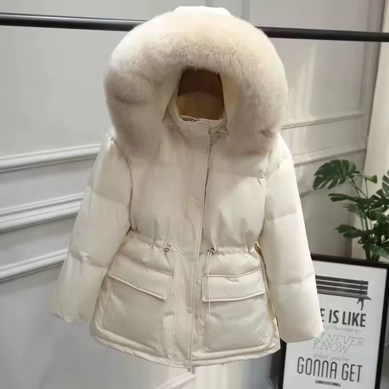 Dina down coat- light beige