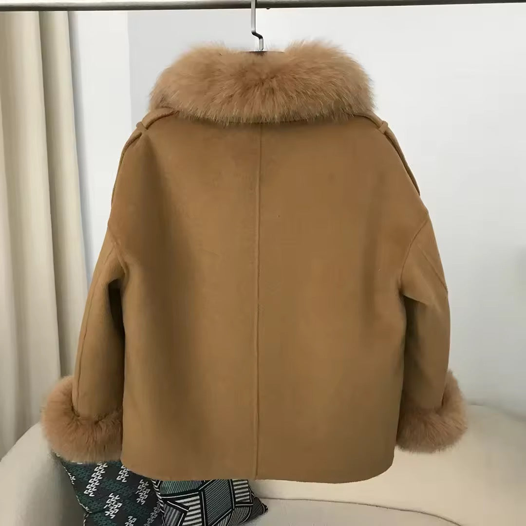 Malika jacket- brown