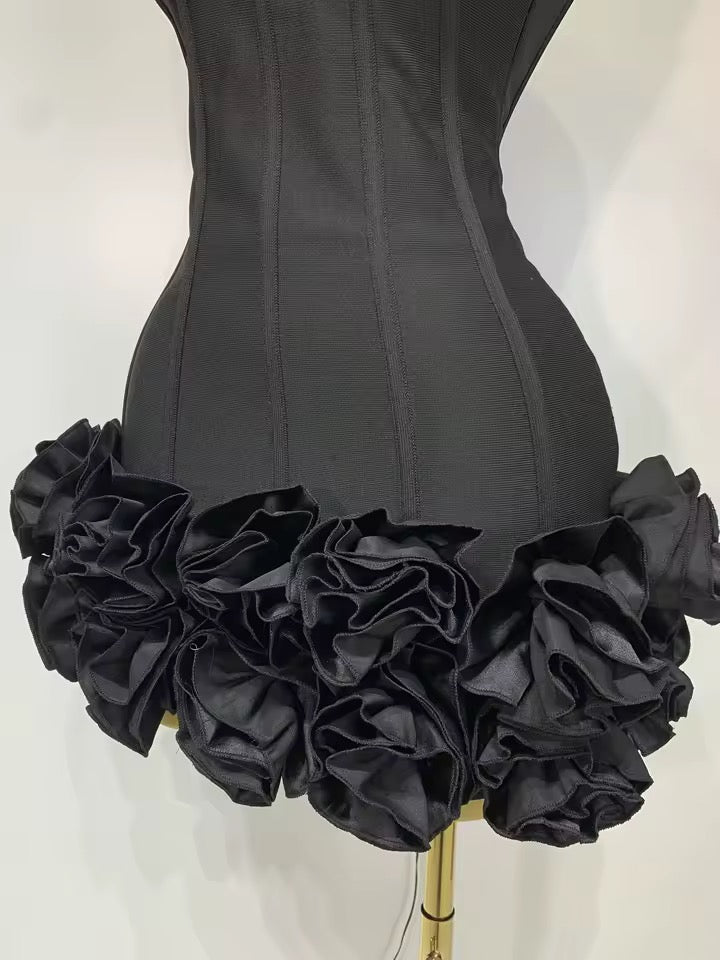 Deanna bandage dress- black