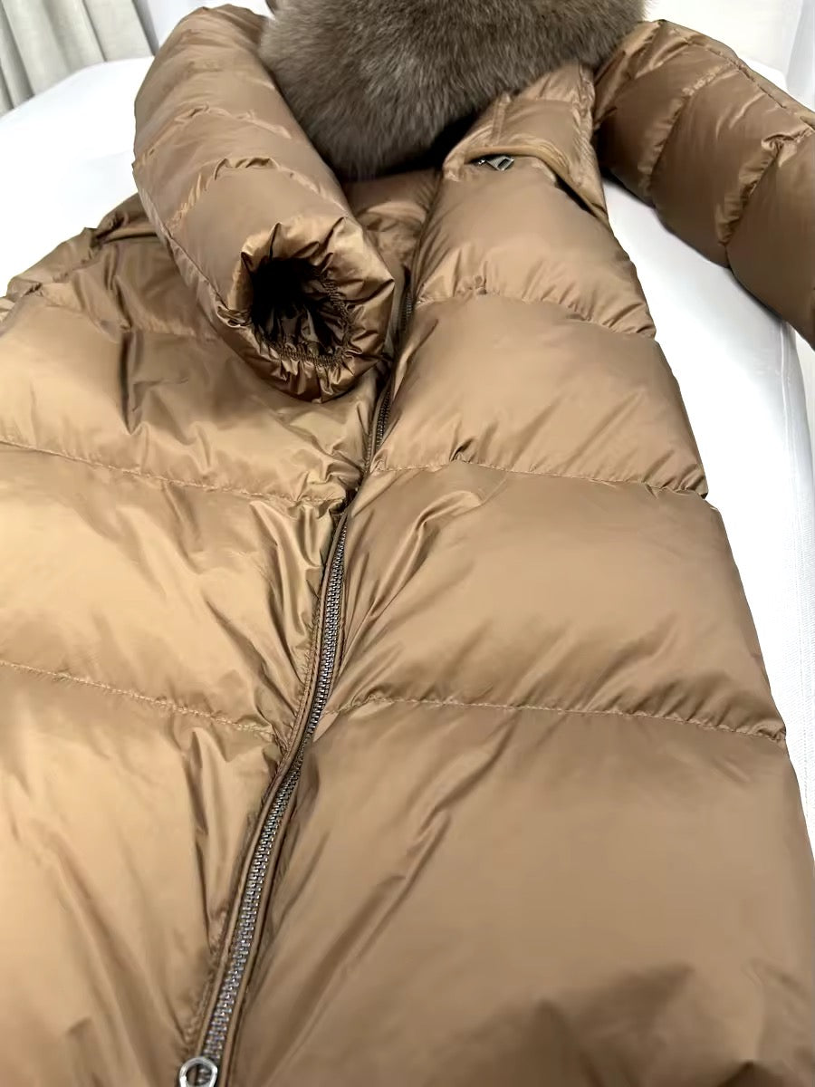 Vanessa down coat- brown