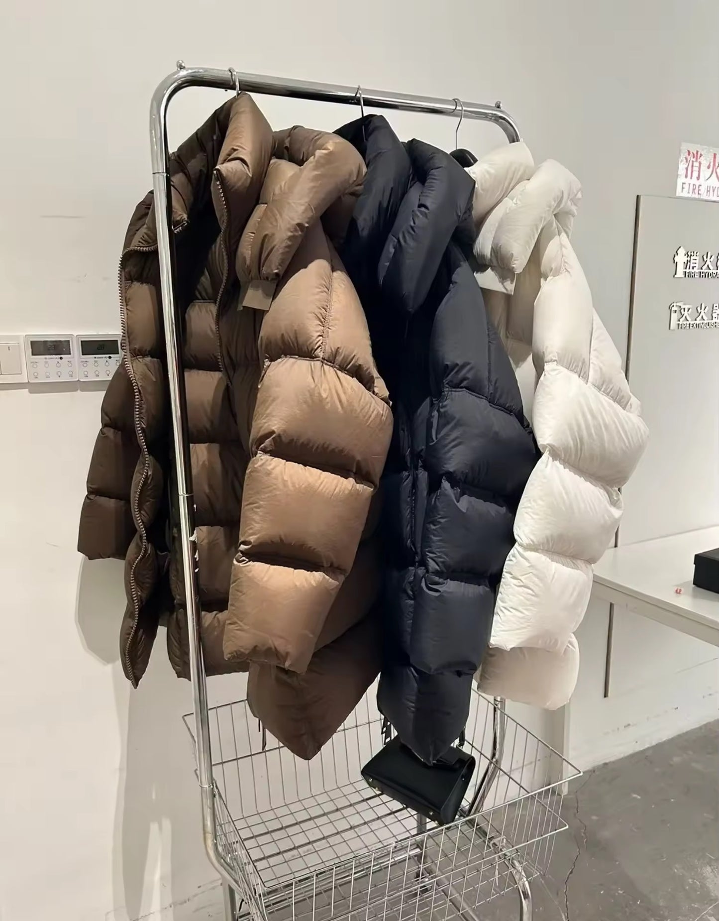 Margaret down coat- white