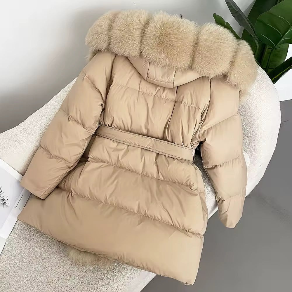 Allison down coat- beige