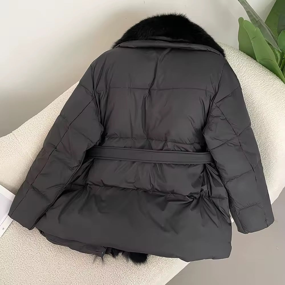Farrah down jacket- black