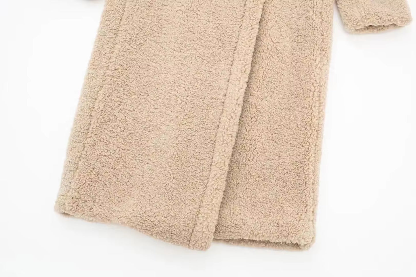 Clarissa teddy coat- beige