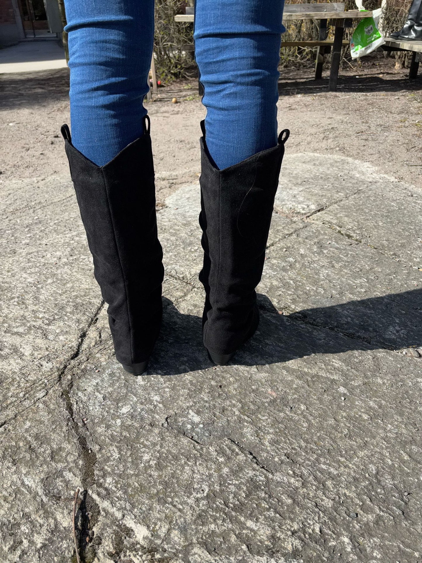 Anaïs boots- black suede