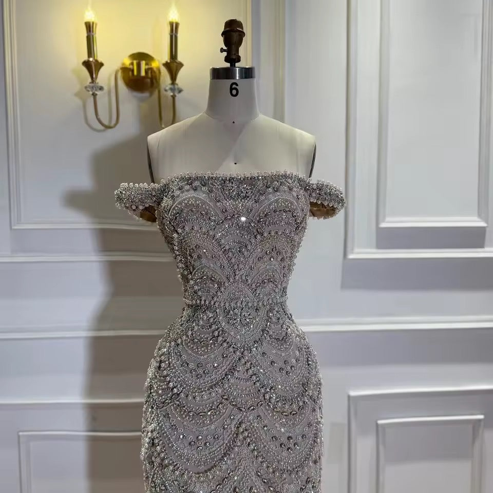 Serena dress- nude