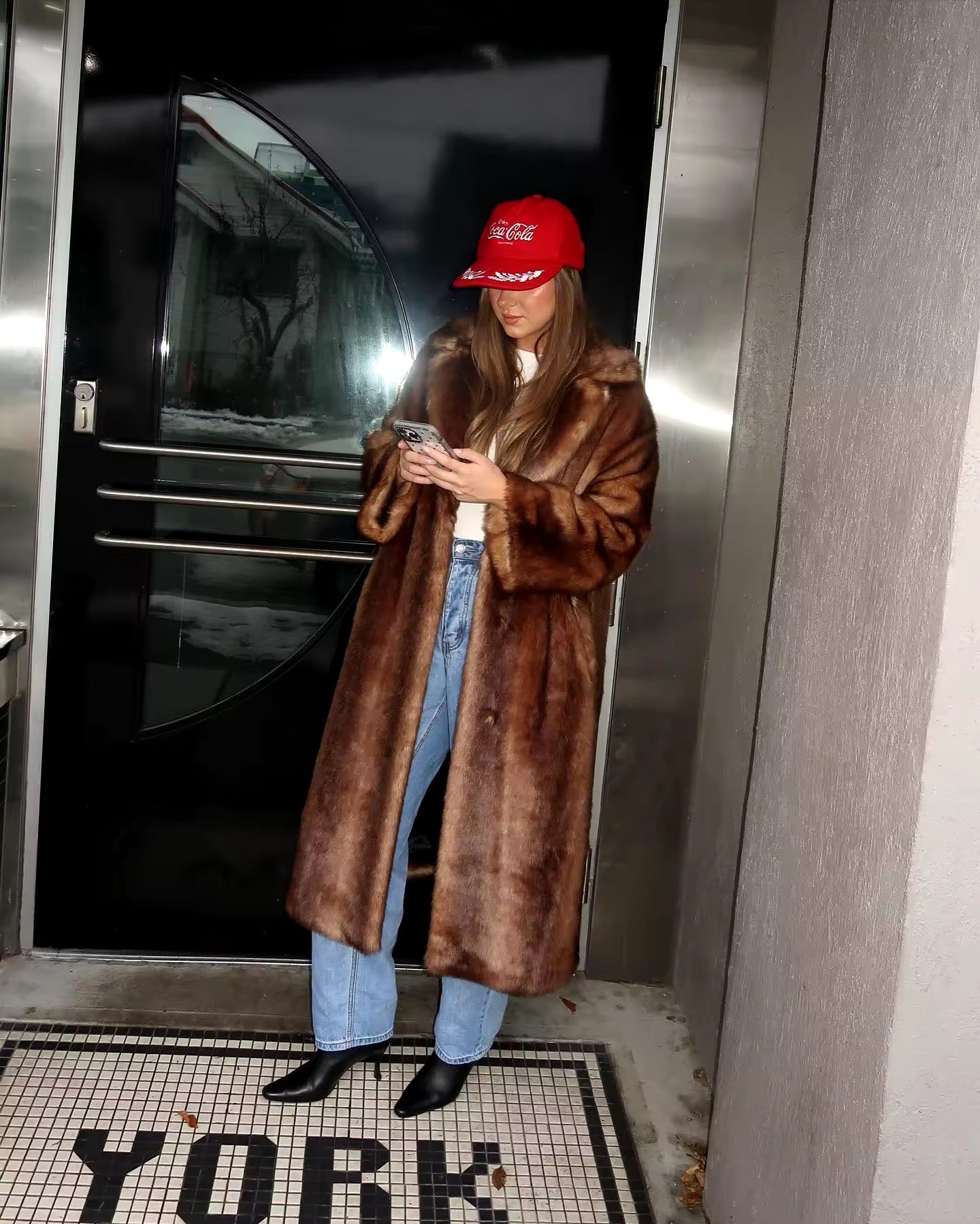 Lana fake fur coat