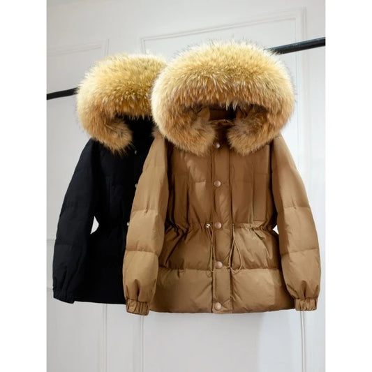 Darcy down coat- brown
