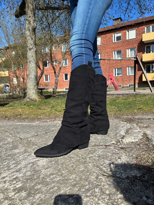 Anaïs boots- black suede