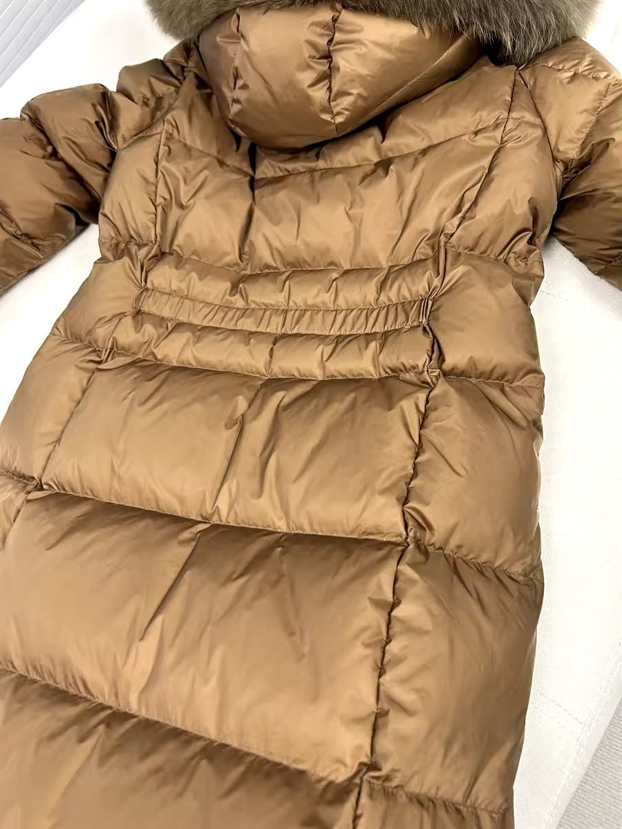 Vanessa down coat- brown