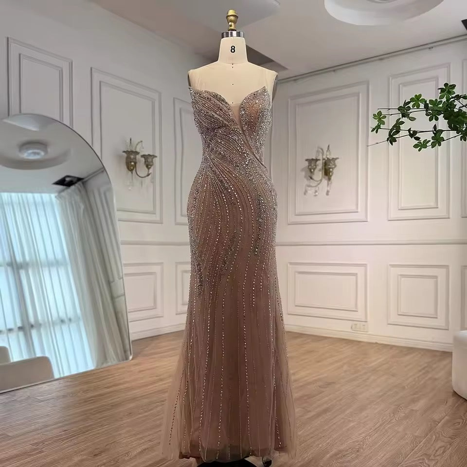 Estelle gown- nude