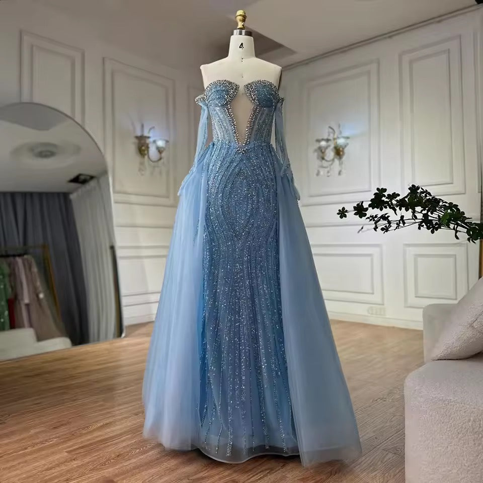 Emilia gown- blue