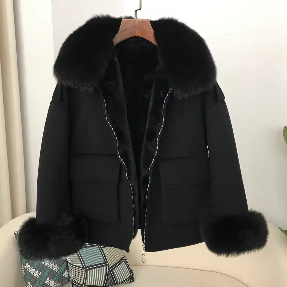 Malika jacket- black