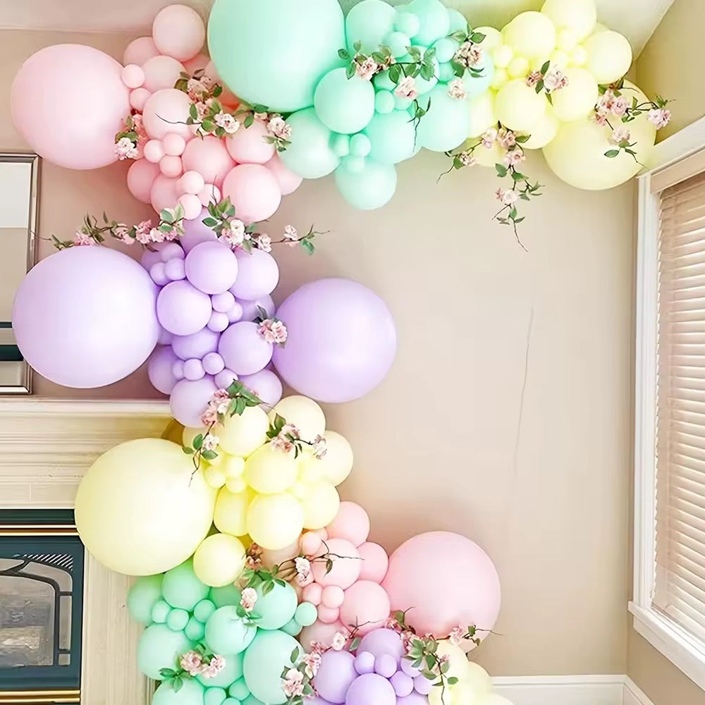 Balloon garland- rainbow