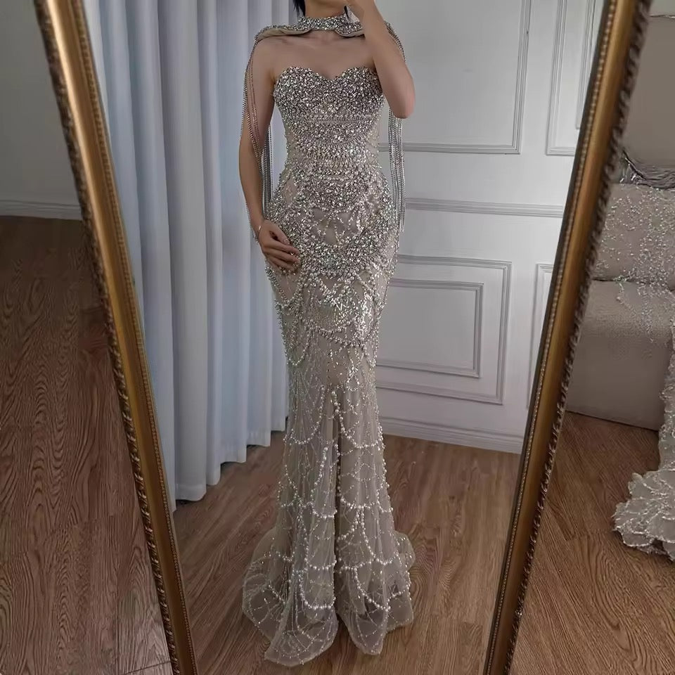 Felicia gown- nude
