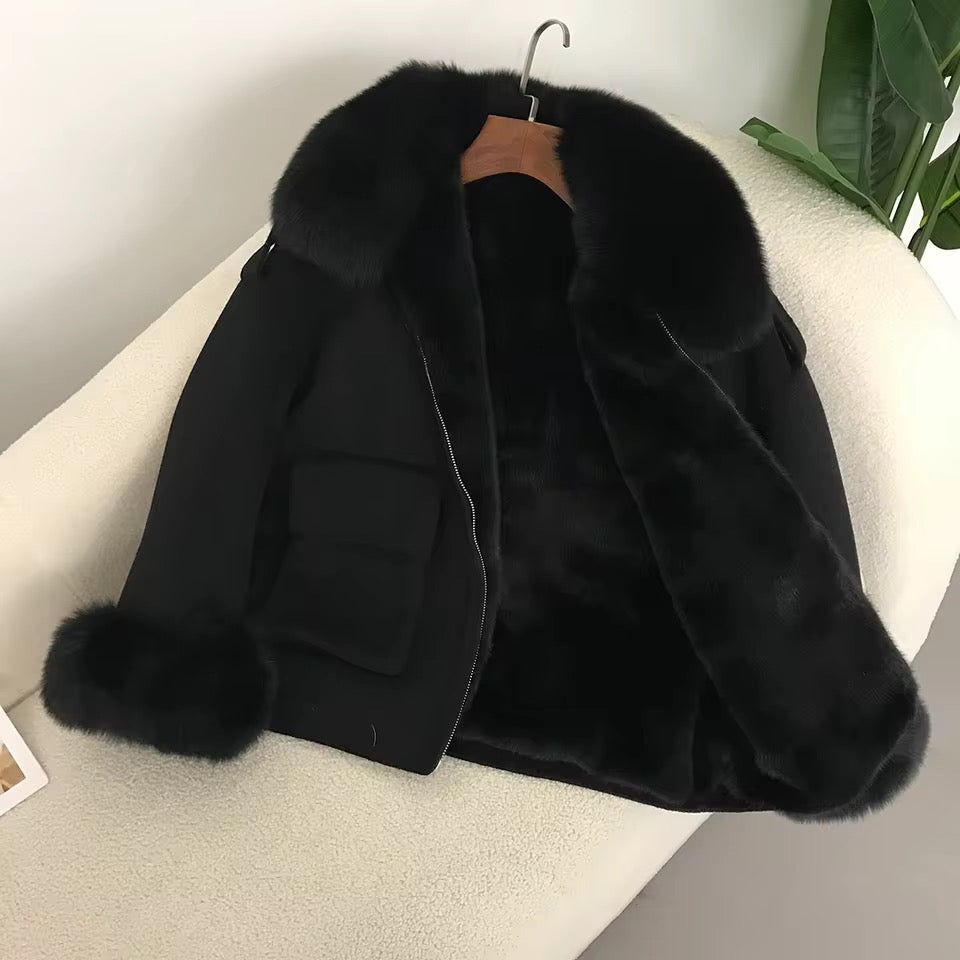 Malika jacket- black