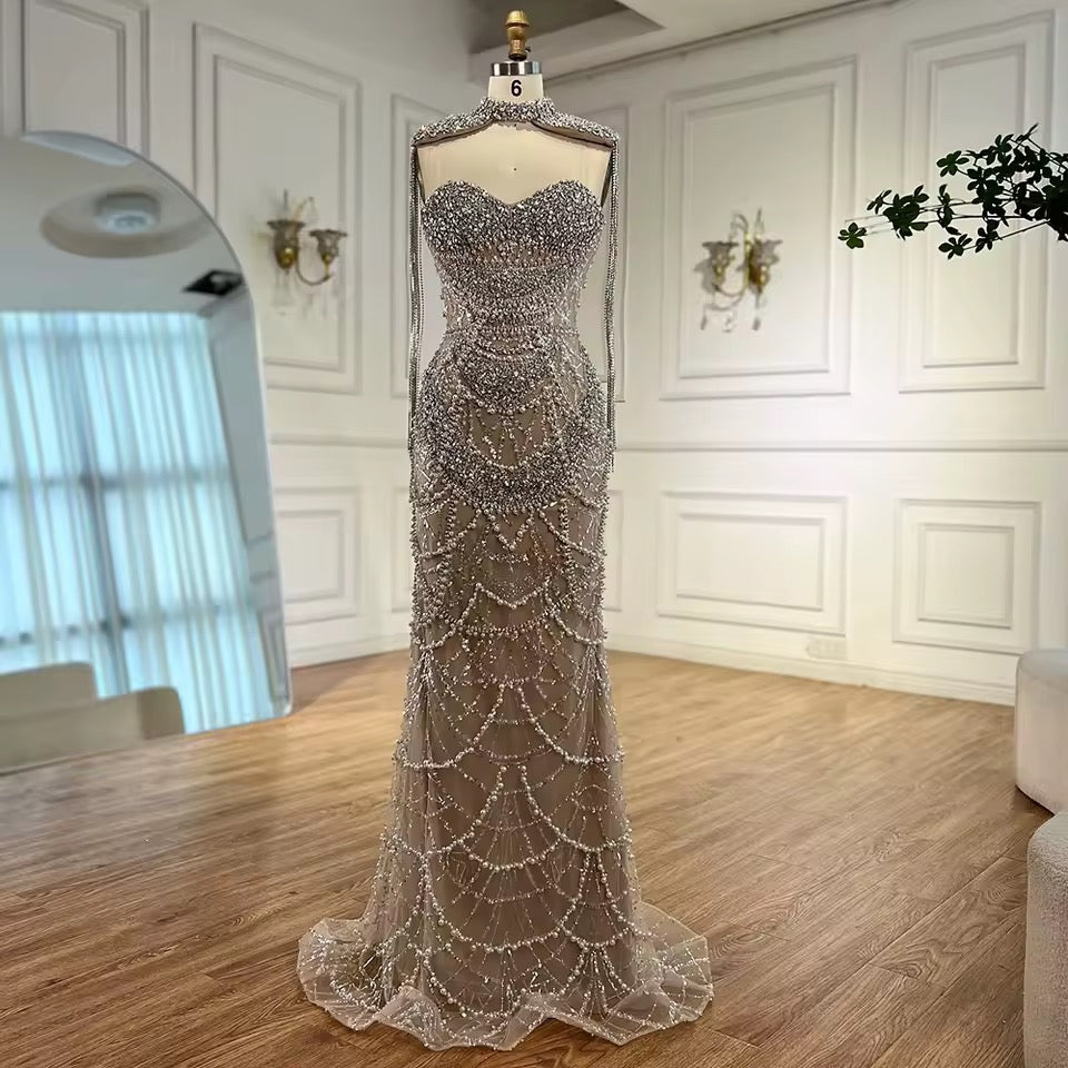 Felicia gown- nude